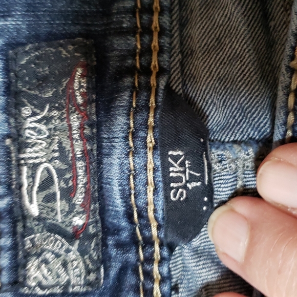 Silver denim jeans - Picture 6 of 11